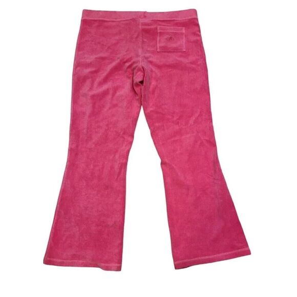 Lilly Pulitzer New Old Stock Pink Velour Keri Pants Drawstring Loungewear | XL - Picture 3 of 9